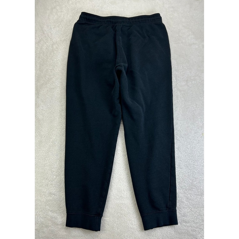 Nike Sportswear Essential Fleece Jogger Pants Mens L Black Drawstring Tapered - Picture 2 of 14